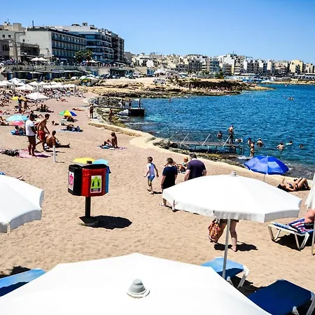 Islet Promenade Seafront Family With 2 Balconies By Getawaysmalta Apartment *